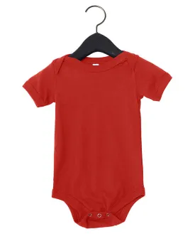 100B - Bella   Canvas Infant Jersey Short-Sleeve One-Piece | Red