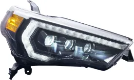 2014-20 Toyota 4Runner OLM  Infinite Series Headlights - White DRL - Gen 2