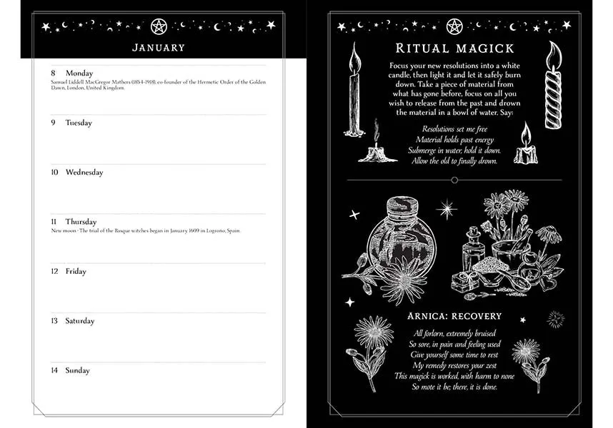 2024 Witch's Diary Southern Hemisphere | DIARY