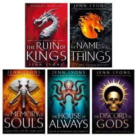A Chorus of Dragons Series by Jenn Lyons 5 Books Collection Set - Fiction - Paperback