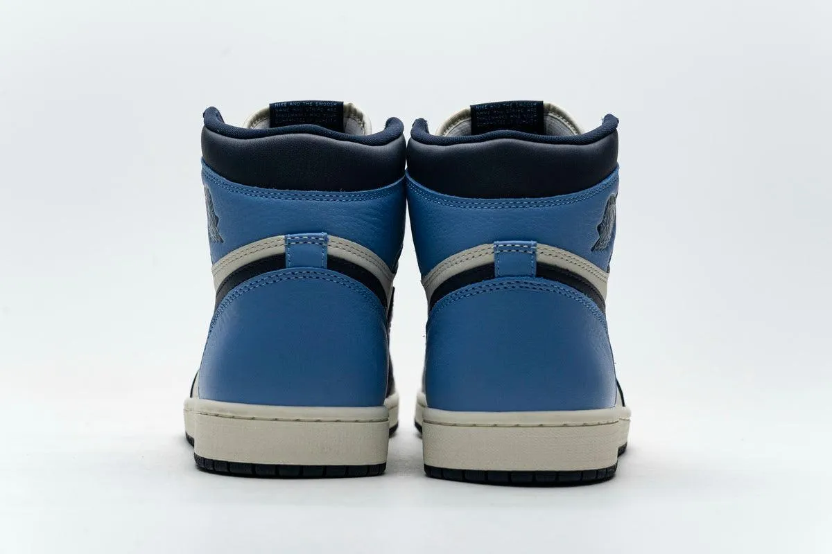 AIR JORDAN 1 RETRO HIGH " OBSIDIAN "