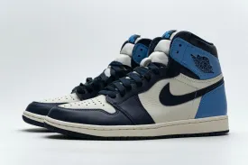 AIR JORDAN 1 RETRO HIGH " OBSIDIAN "