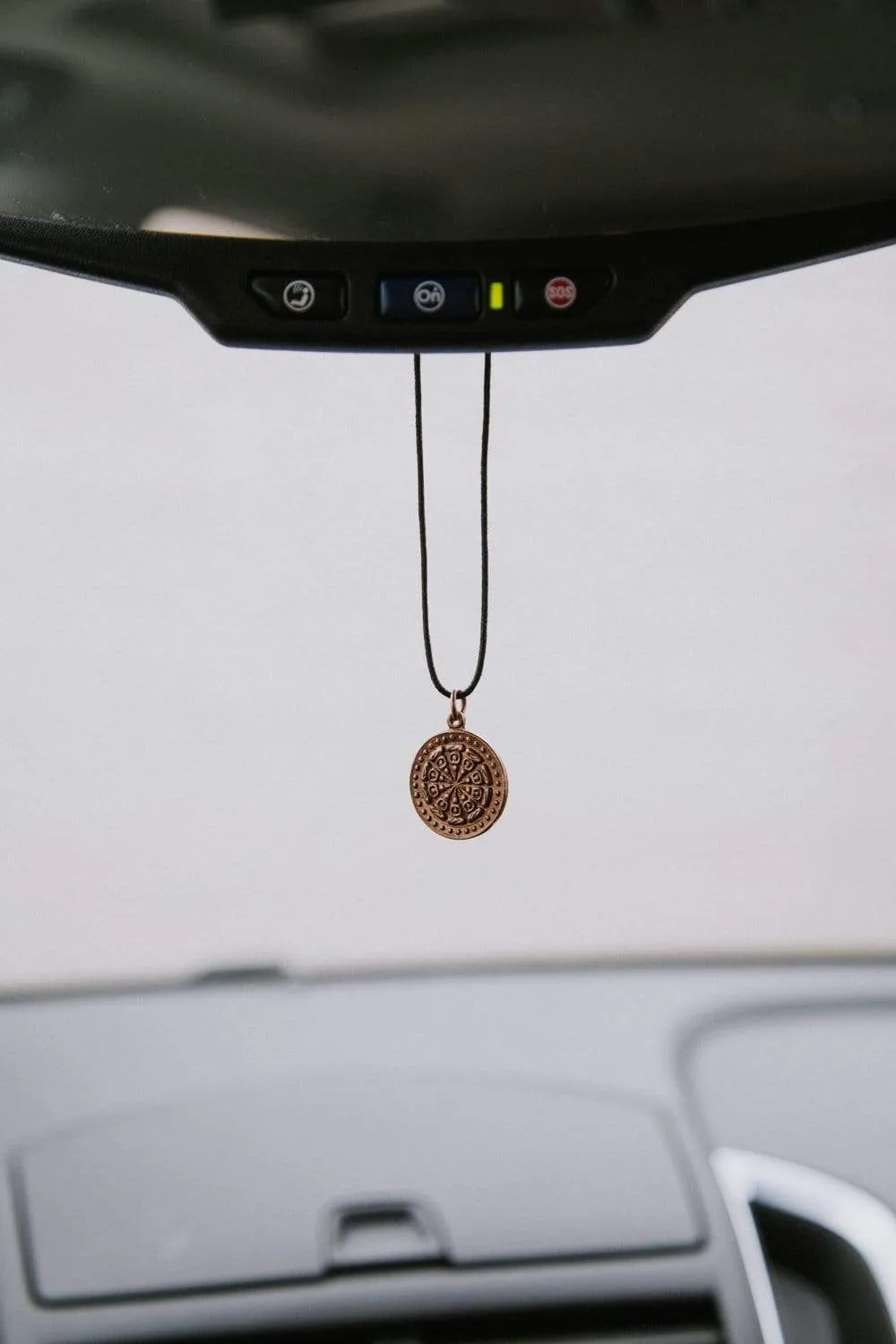 Astrological Buddha Copper Amulet