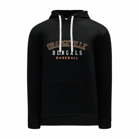 Athletic Knit 1835 - 'Orangeville' Orangeville Bengals Embroidered  Hoodie