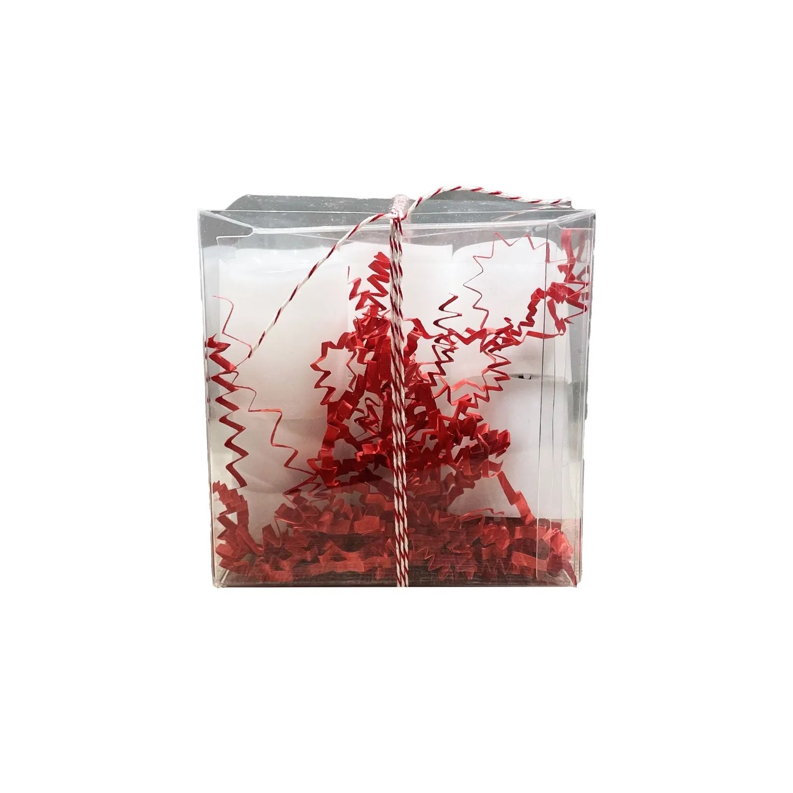 Battery Operated LED Votive Candles in Soft White, Set of 12