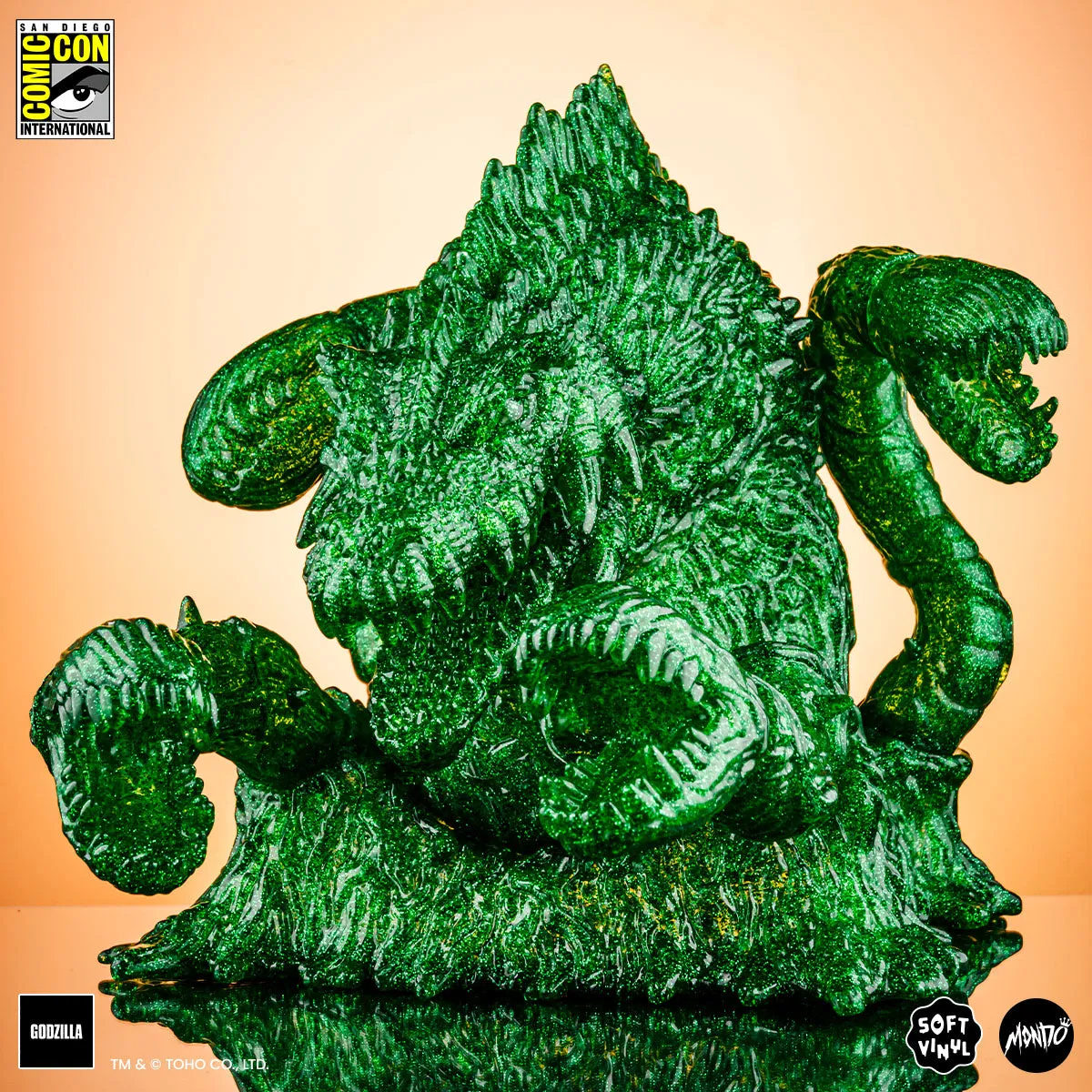 Biollante Soft Vinyl - Green Glitter Variant