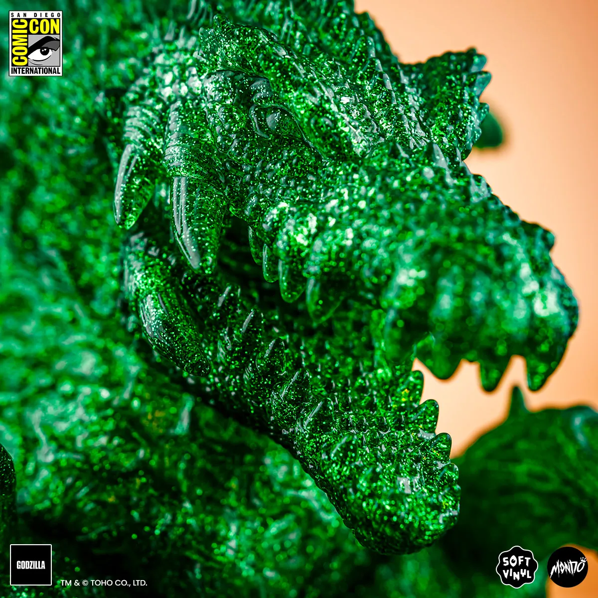 Biollante Soft Vinyl - Green Glitter Variant