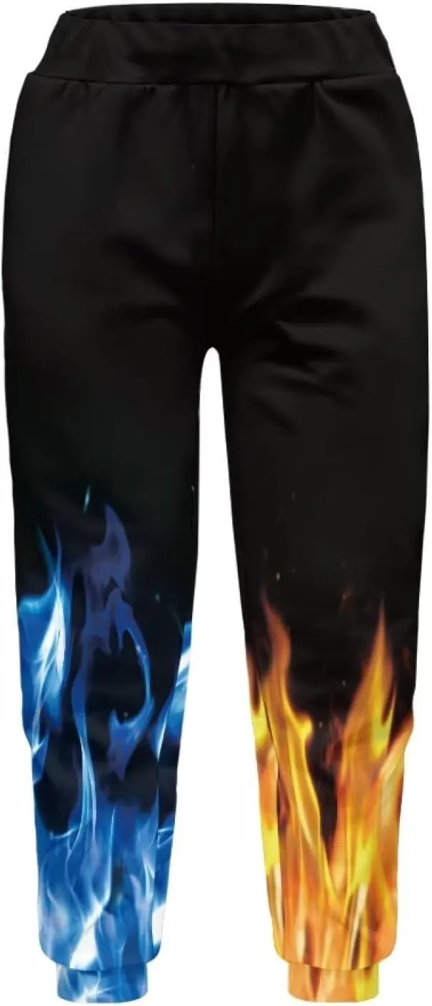 Boys' Pants Athletic Sweatpants Funny Jogger Pants Casual for Kids Youth Sports Pants for Boy 4-15Y with Pockets