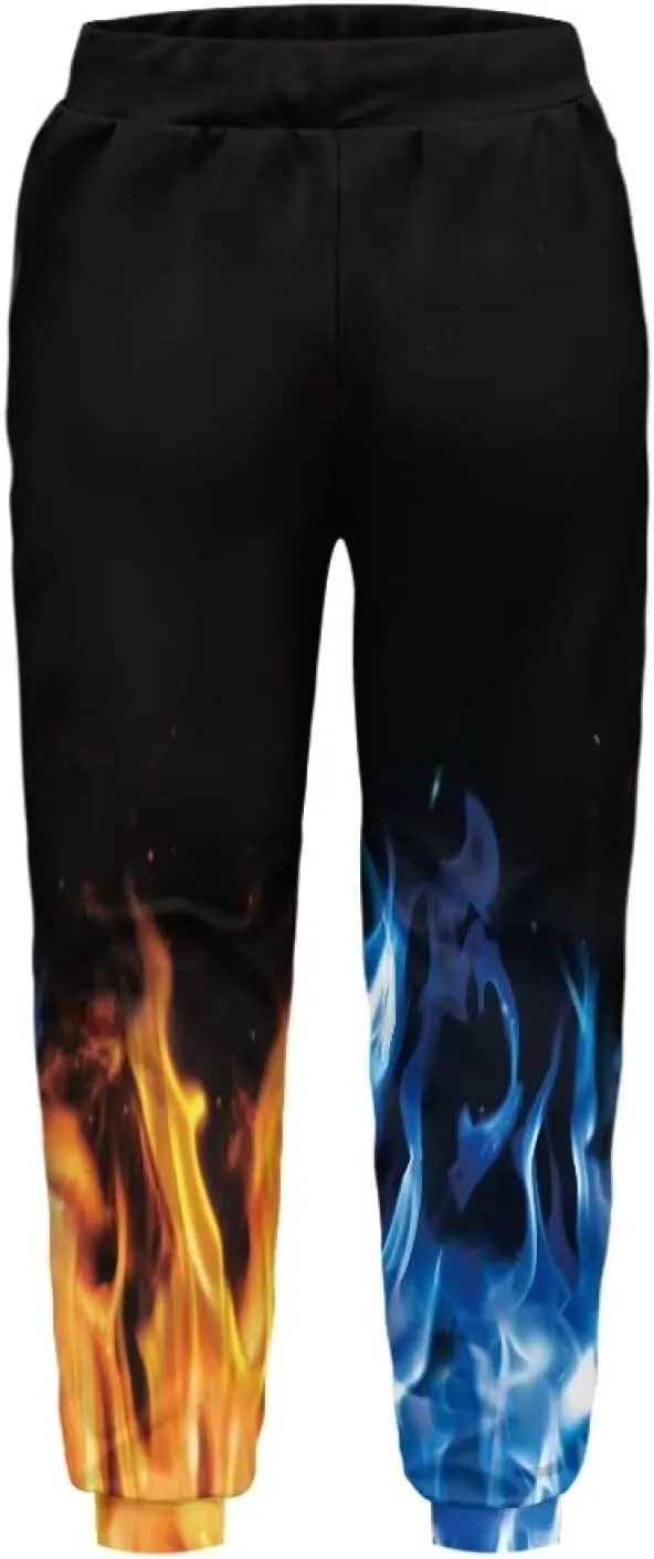 Boys' Pants Athletic Sweatpants Funny Jogger Pants Casual for Kids Youth Sports Pants for Boy 4-15Y with Pockets