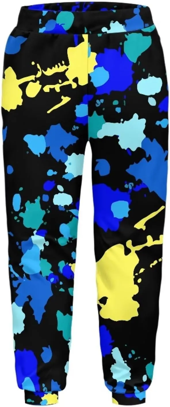 Boys' Pants Athletic Sweatpants Funny Jogger Pants Casual for Kids Youth Sports Pants for Boy 4-15Y with Pockets