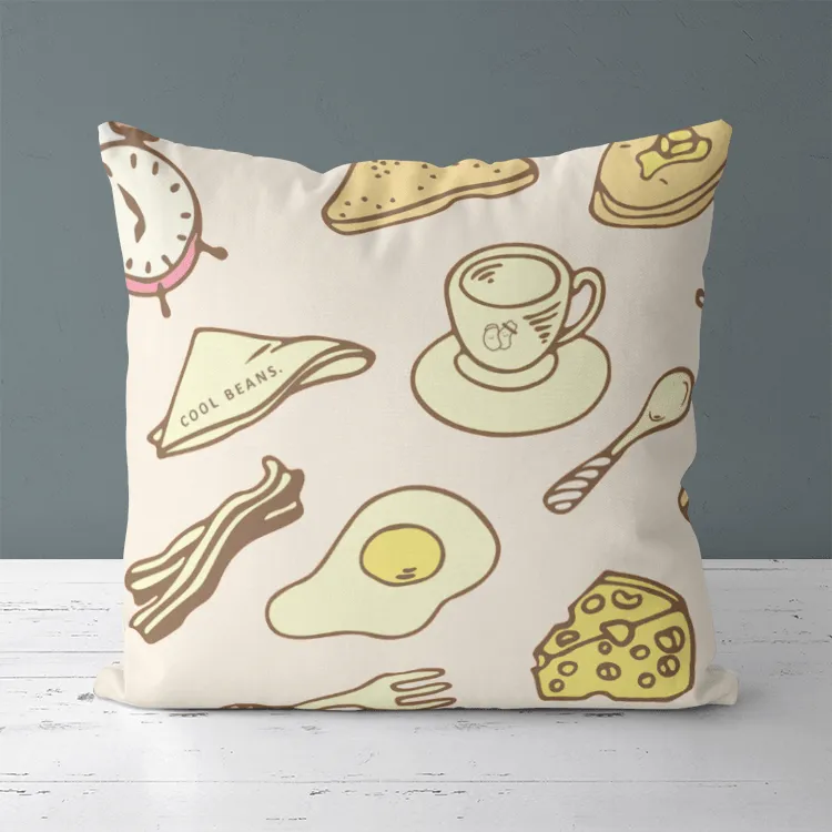 Brunch with COOL BEANS Cushion Cover 咕𠱸套