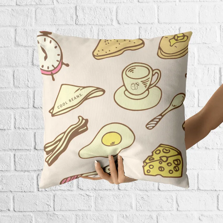 Brunch with COOL BEANS Cushion Cover 咕𠱸套