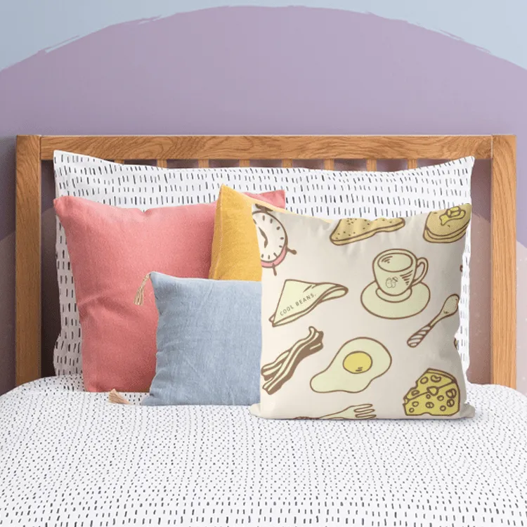 Brunch with COOL BEANS Cushion Cover 咕𠱸套