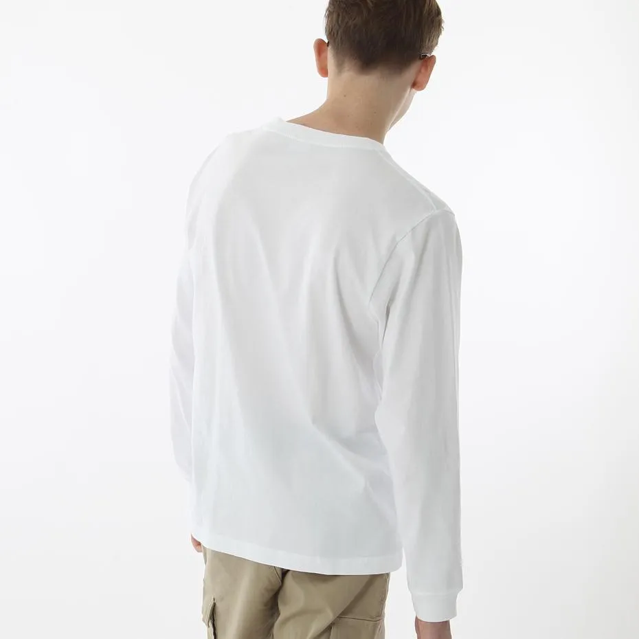 Champion AS Logo L/S T-shirt White