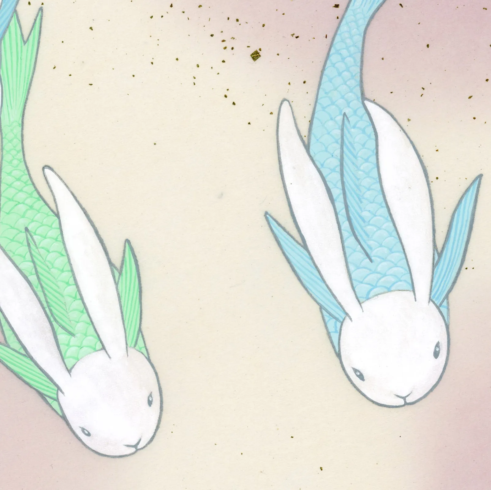 Circles - #45 - Kozyndan - "Schooling Bunnyfish (Pink)"