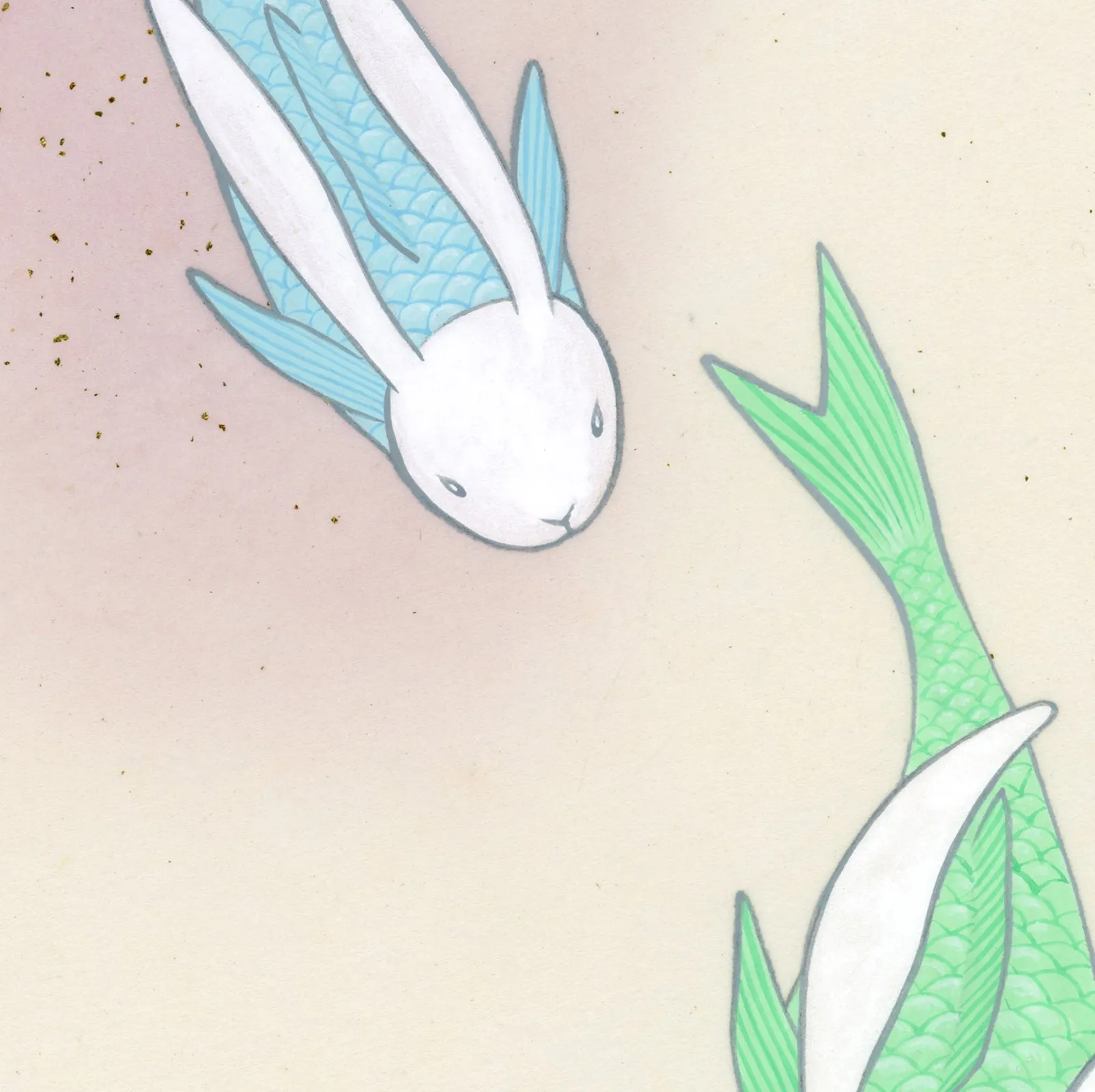 Circles - #45 - Kozyndan - "Schooling Bunnyfish (Pink)"