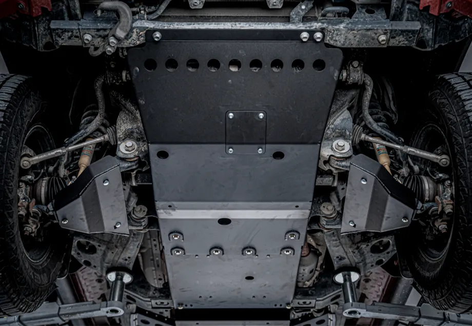 Complete Skid Plate Collection - No // Steel // Powder Coat // 2005-2015