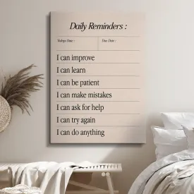 Daily Reminders