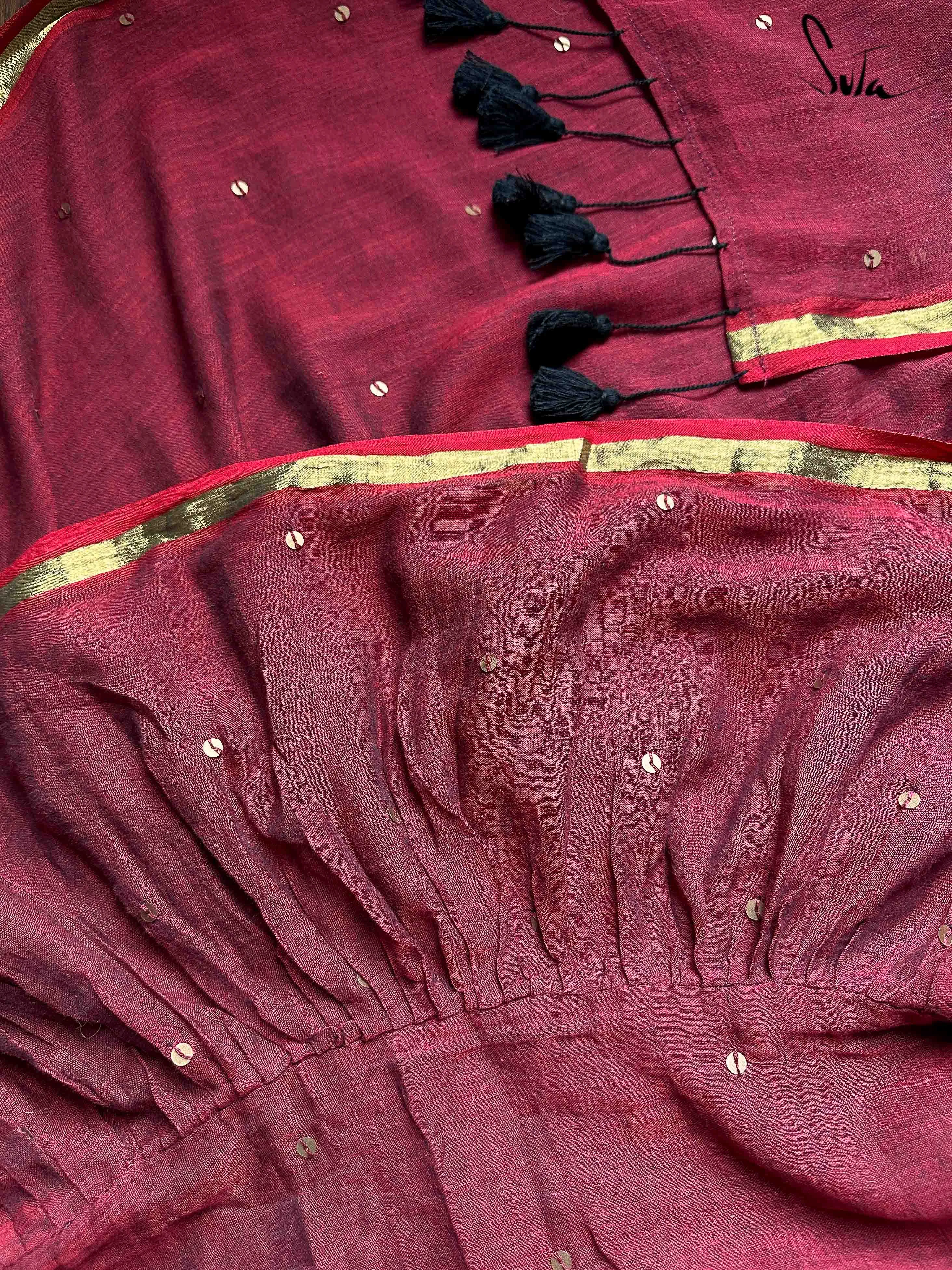 Deep Ruby Swirls