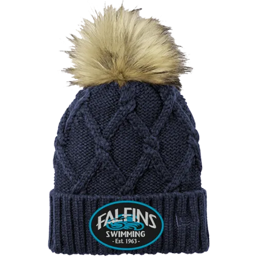 Falfins New Era Pom Beanie