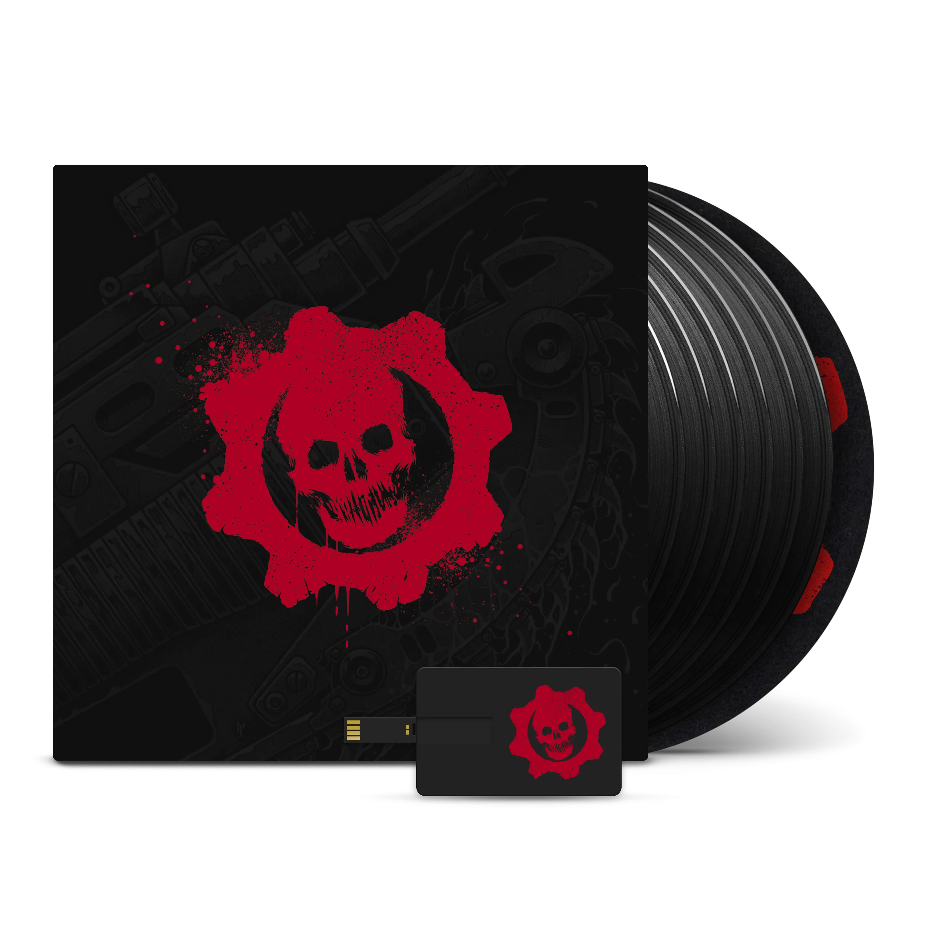 Gears of War Original Trilogy Soundtrack Vinyl Box Set - Limited Black Edition