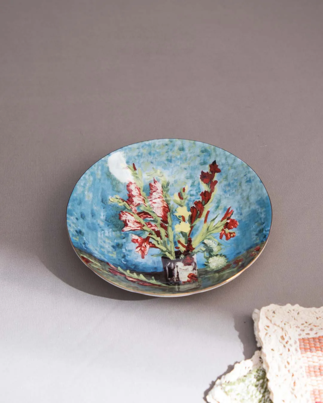 'Gladiolus' Vincent Van Gogh Painting Cup & Saucer