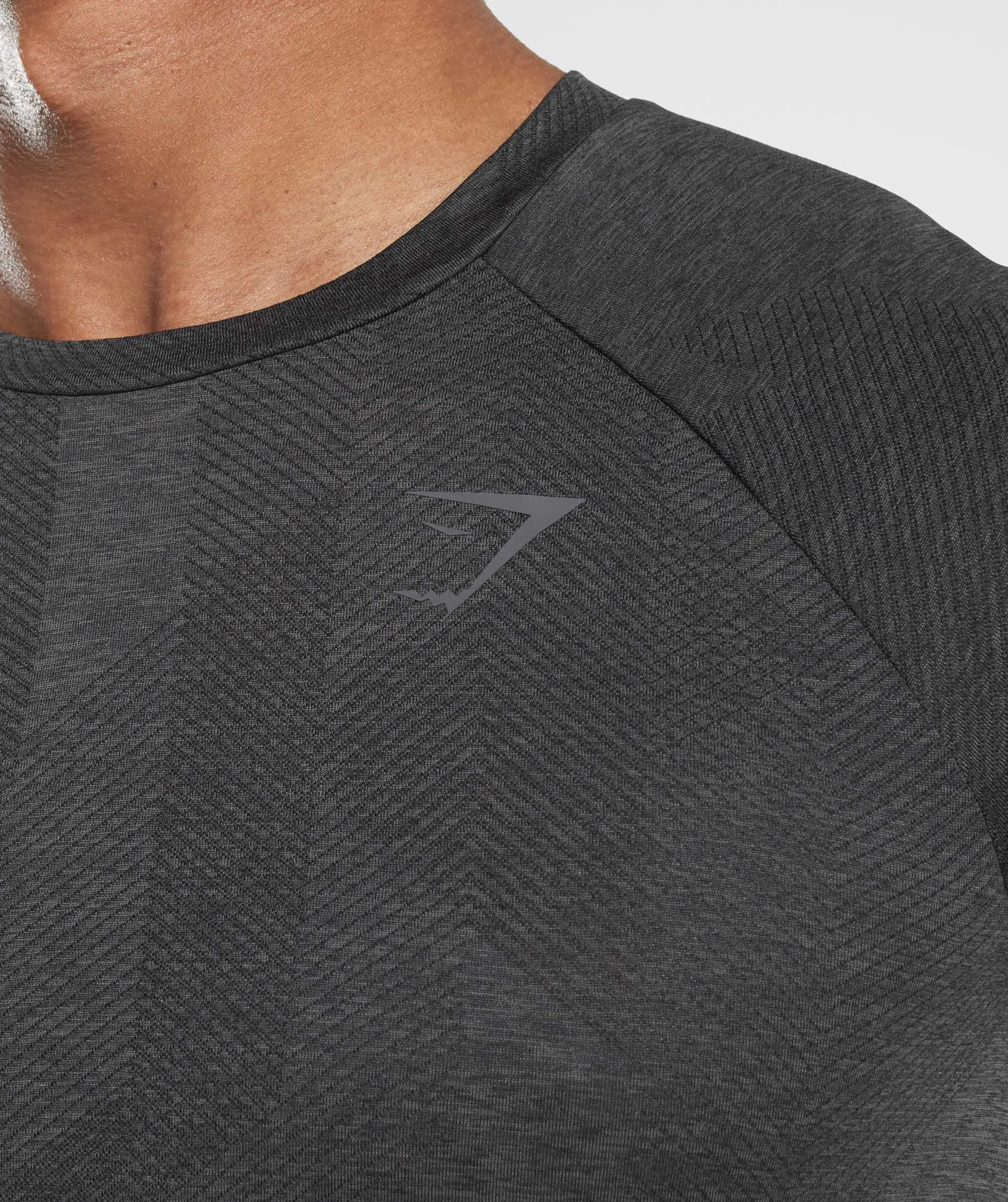 Gymshark Apex T-Shirt - Black/Onyx Grey