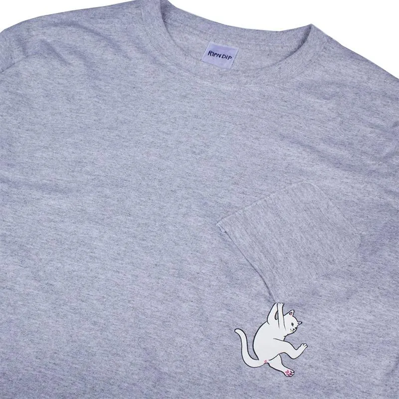 Hang In There L/S (Athletic Heather)