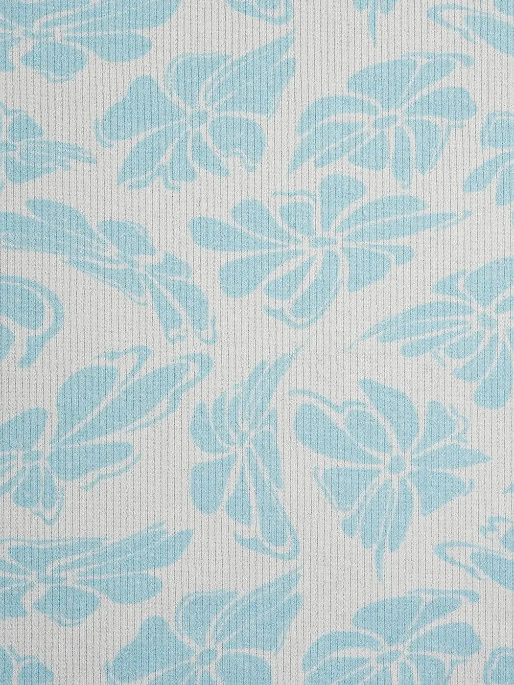 Hemp, Recycled Poly & Spandex Heavy Weight Stretched Rib Fabric ( KR40/2C801 Print, 2 Colors )