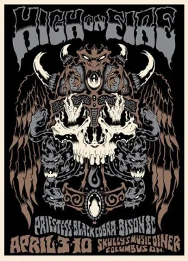 HIGH ON FIRE - Columbus 2010 by Alan Forbes