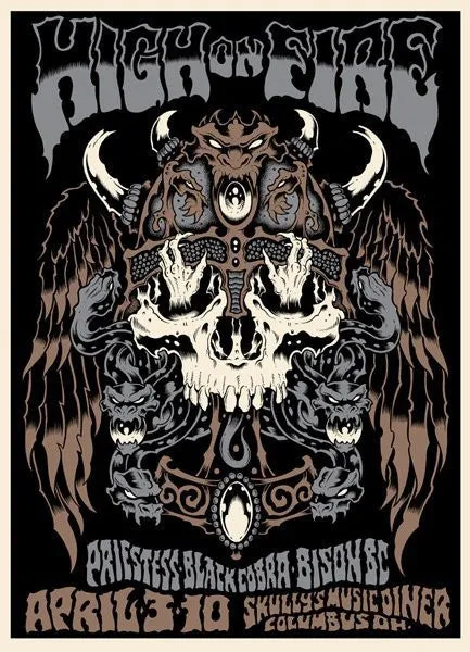 HIGH ON FIRE - Columbus 2010 by Alan Forbes