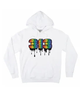 Ink Detroit - 313 Hoodie - White