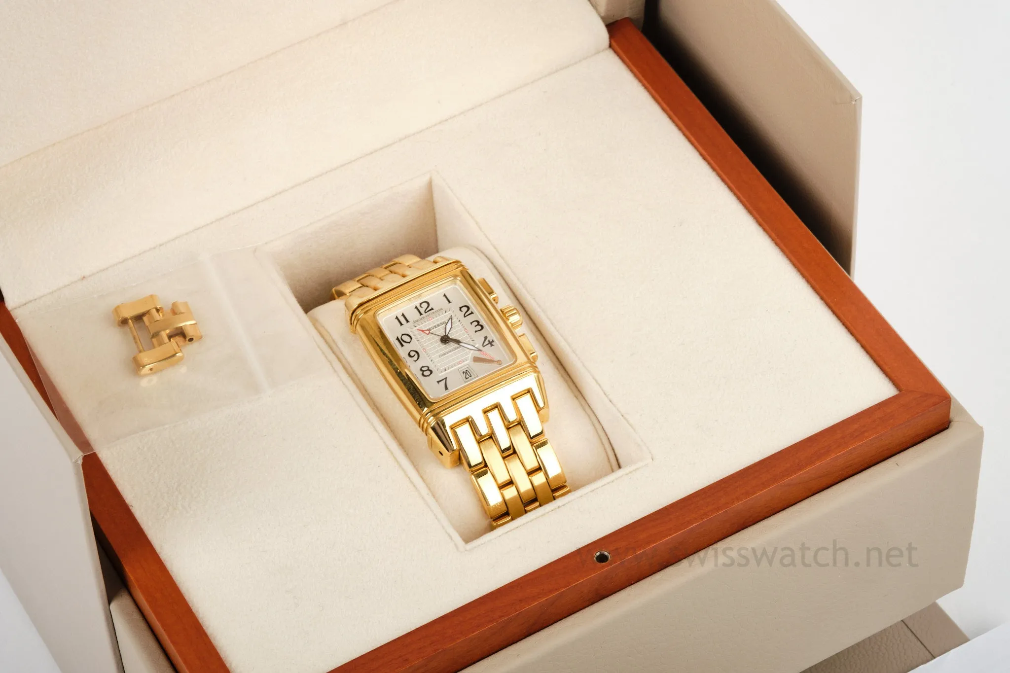 JAEGER-LeCOULTRE Reverso Gran Sport Chrono DAY / NIGHT Complete Set 295.16.2 0