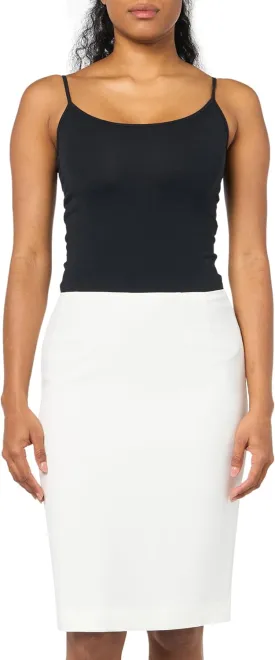 Kasper Women's Stretch Crepe Knee Length Pencil Skirt
