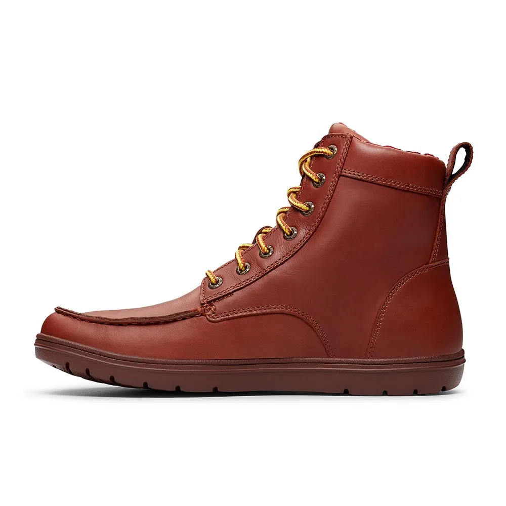Lems Boulder Boot Leather - Russet