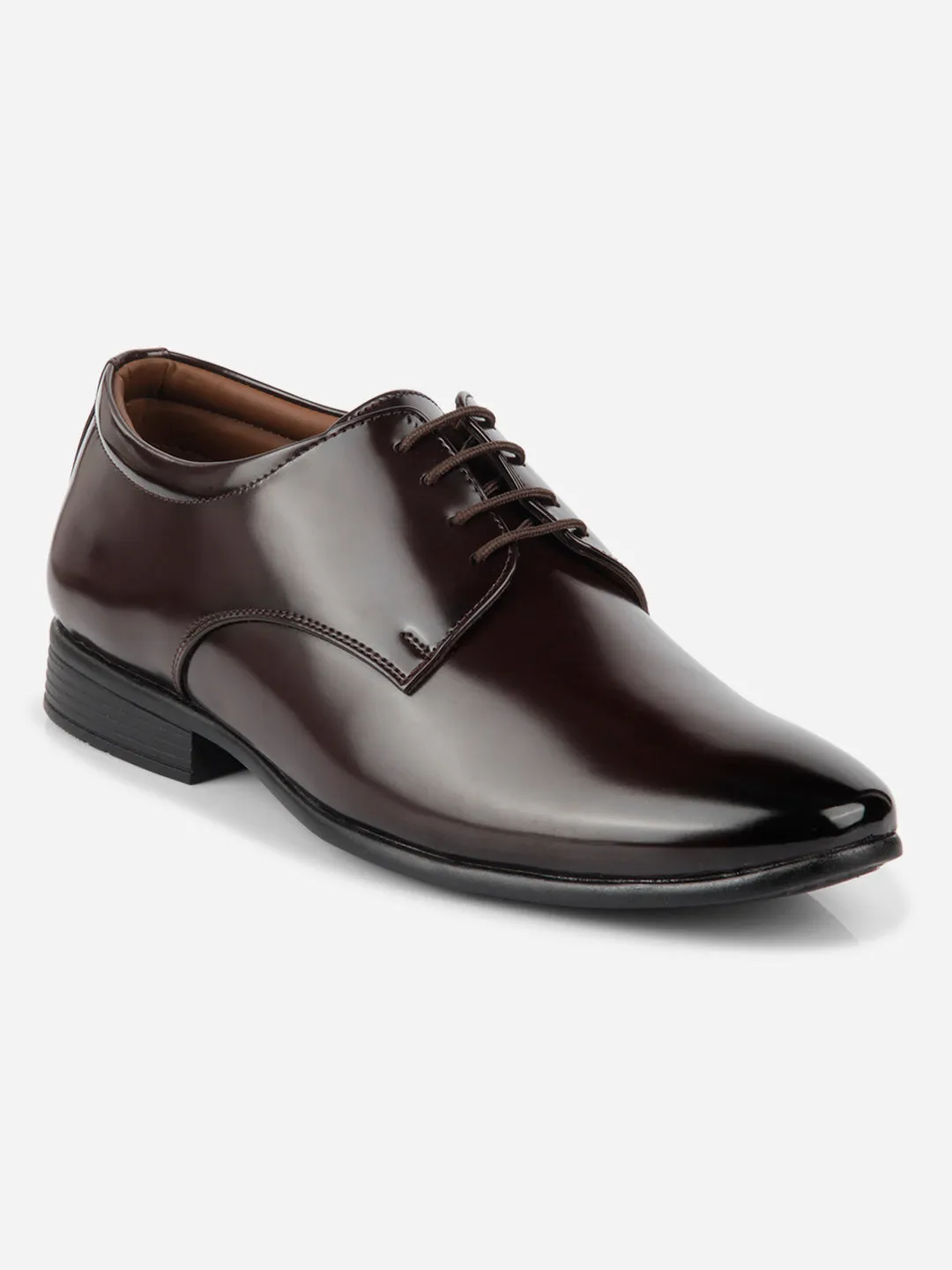 Men's Wine Lace Up Fashion Formal (IX1071)