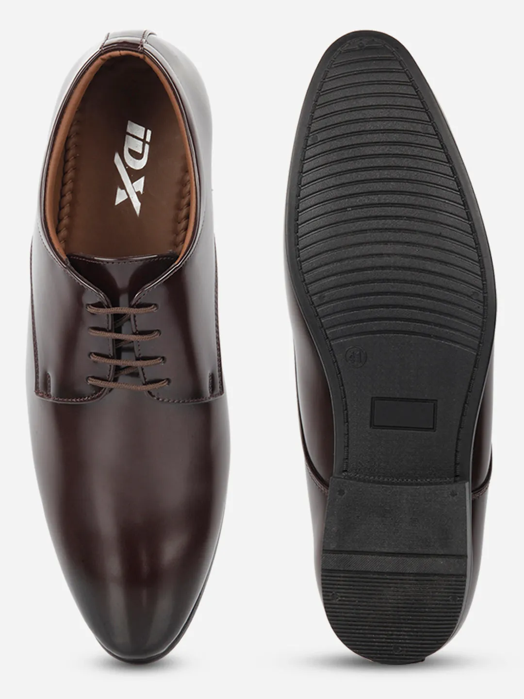 Men's Wine Lace Up Fashion Formal (IX1071)
