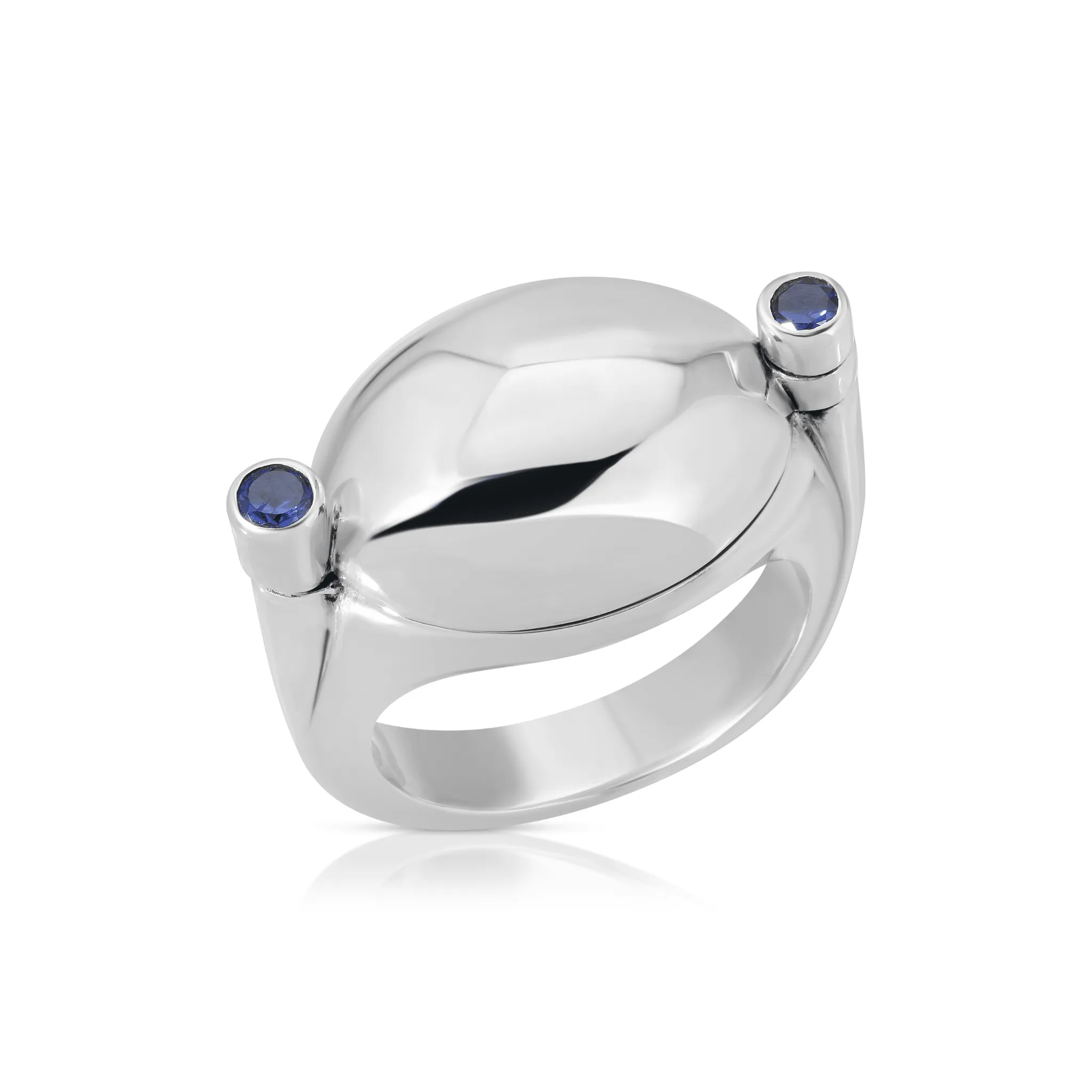 Midnight Hinge Ring