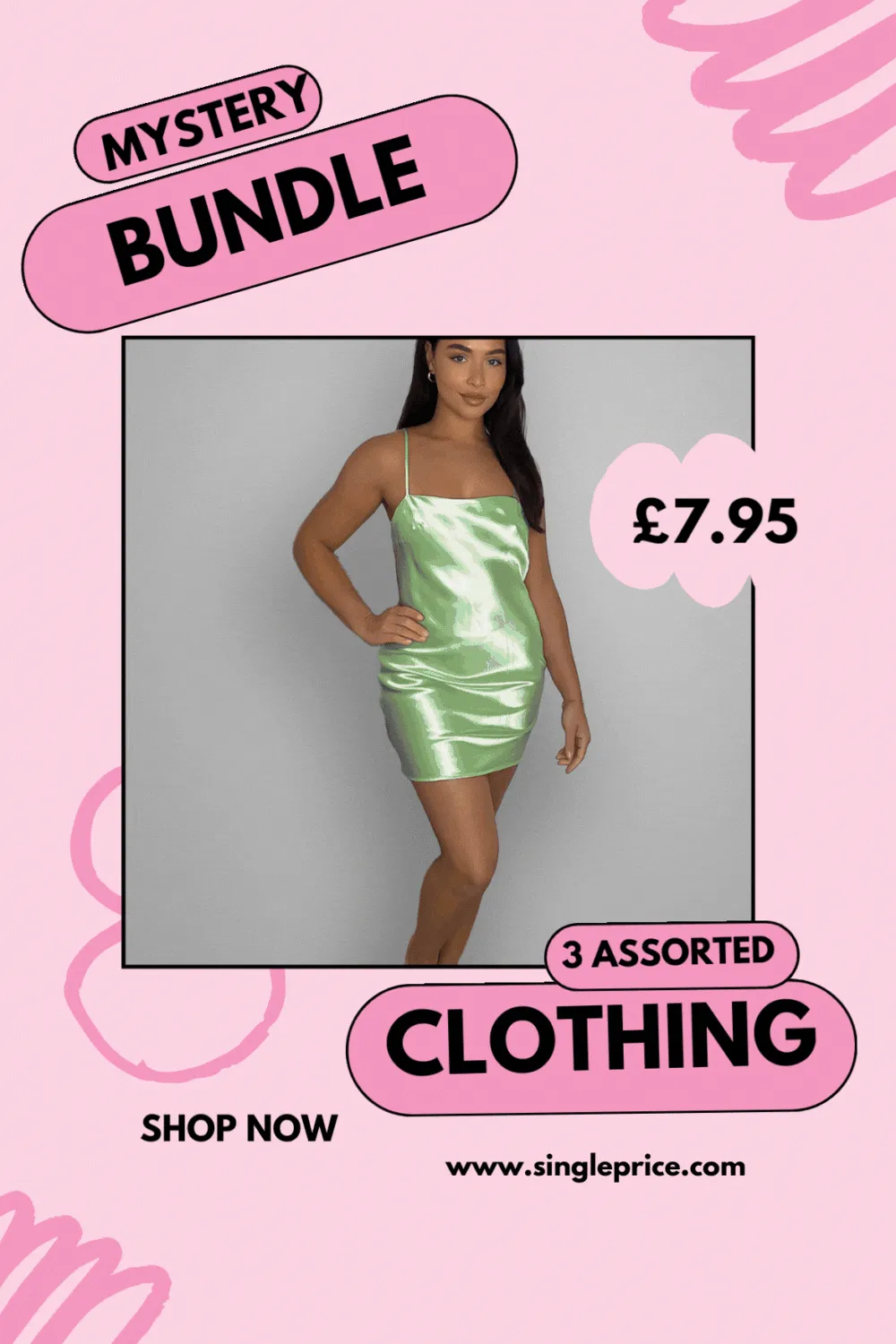 Mystery Bundle 3 Assorted Clothing