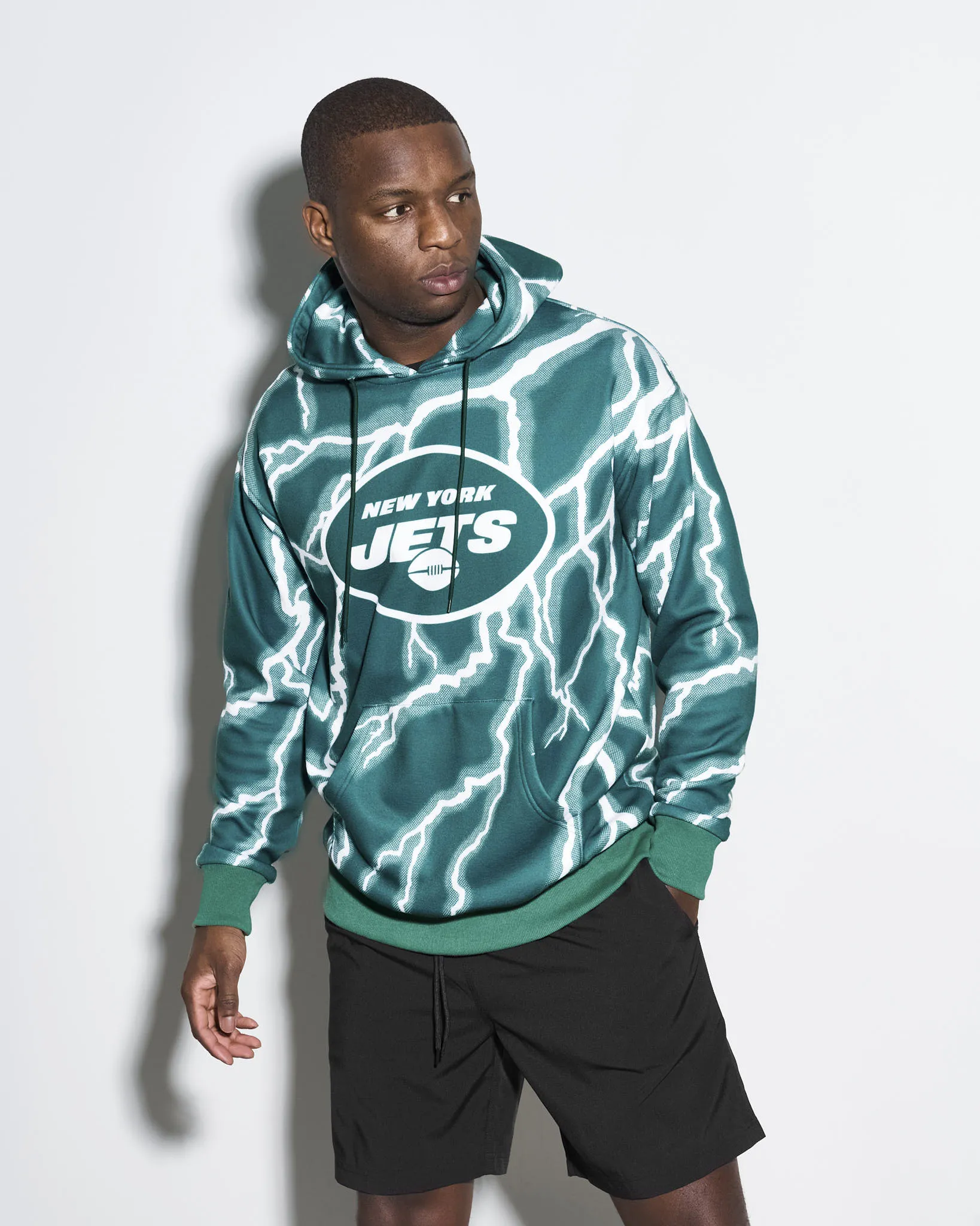 New York Jets Lightning Hoodie
