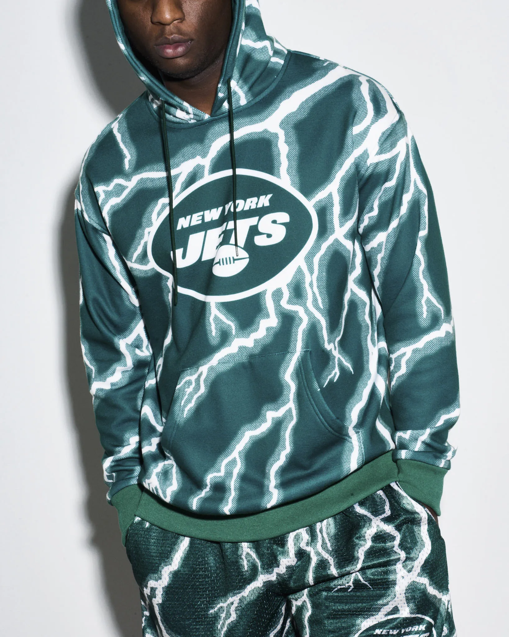 New York Jets Lightning Hoodie