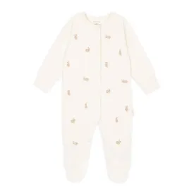 Organic Baby Clothing Unisex Sleepsuit 'Bunnies'