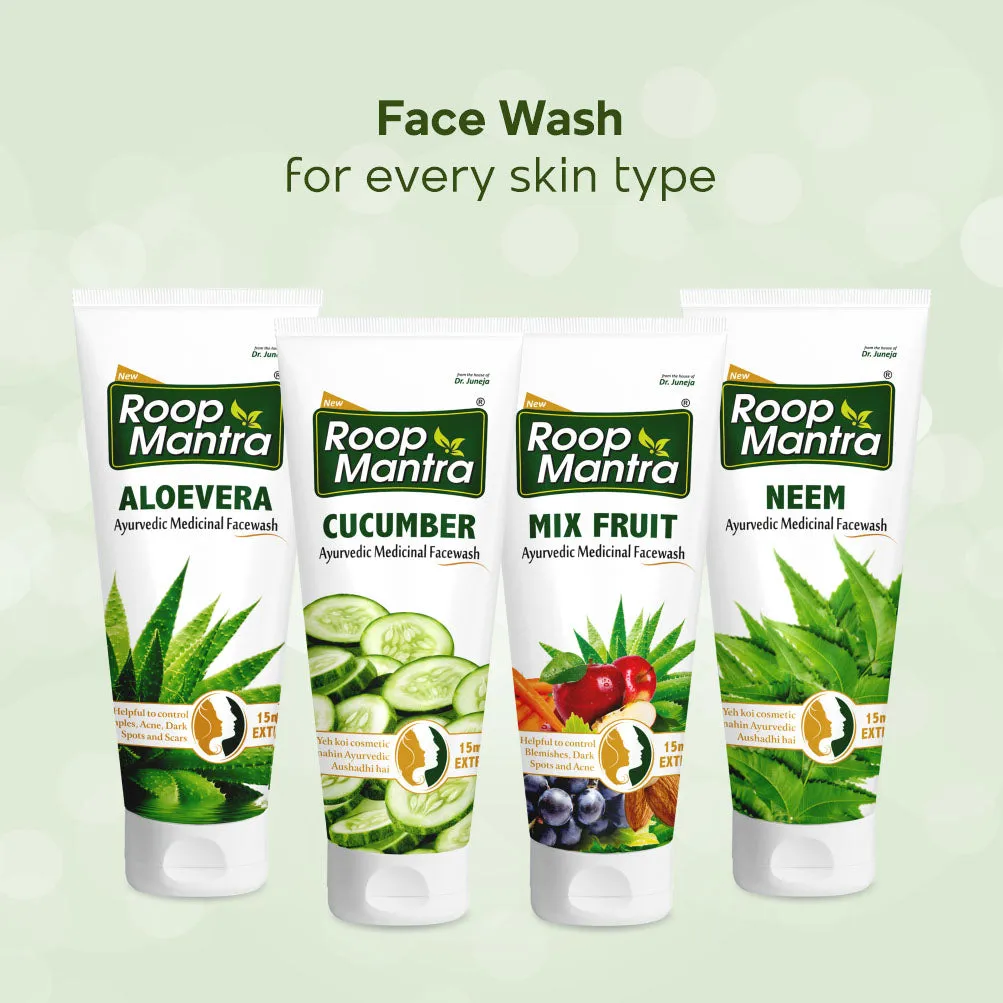 Roop Mantra Ayurvedic Neem Face Wash - 115ml