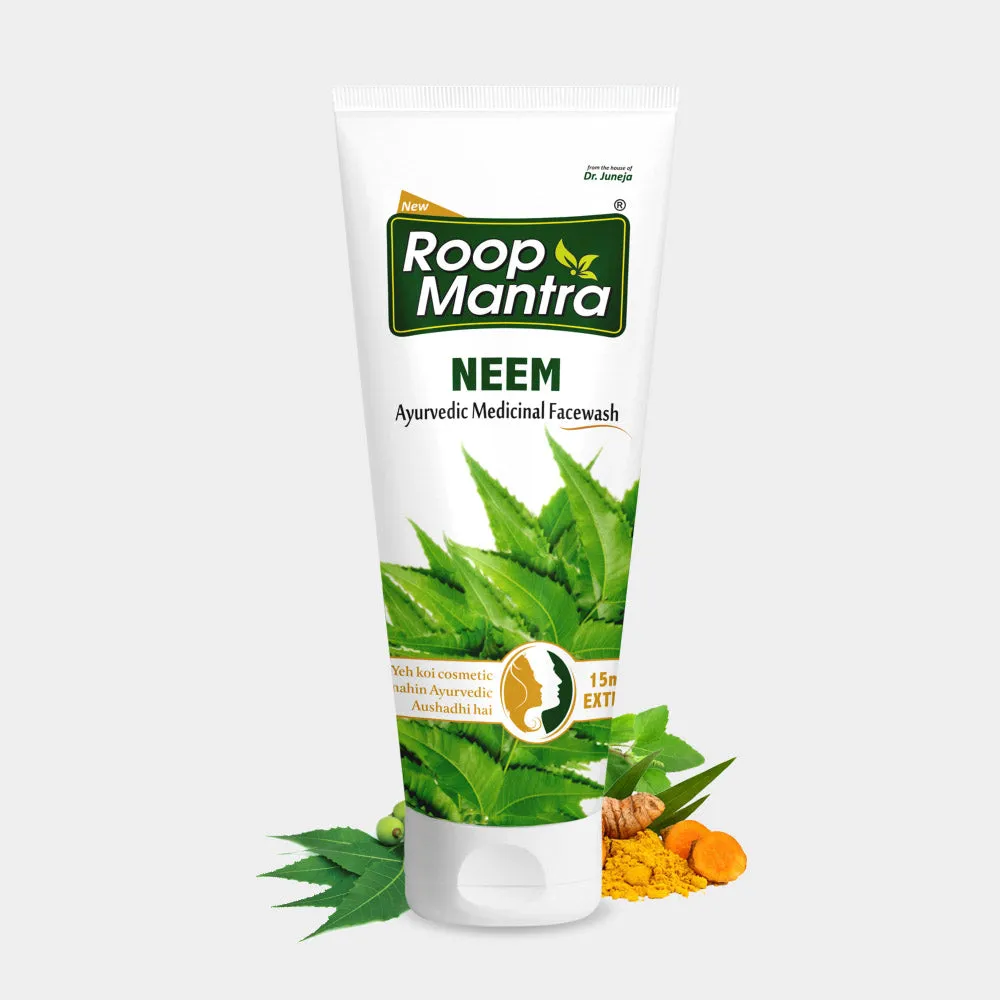 Roop Mantra Ayurvedic Neem Face Wash - 115ml