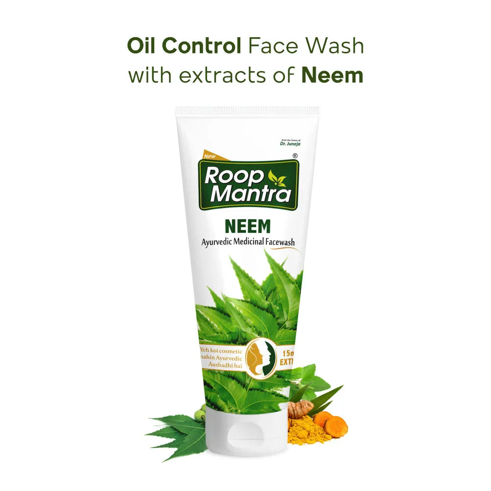 Roop Mantra Ayurvedic Neem Face Wash - 115ml