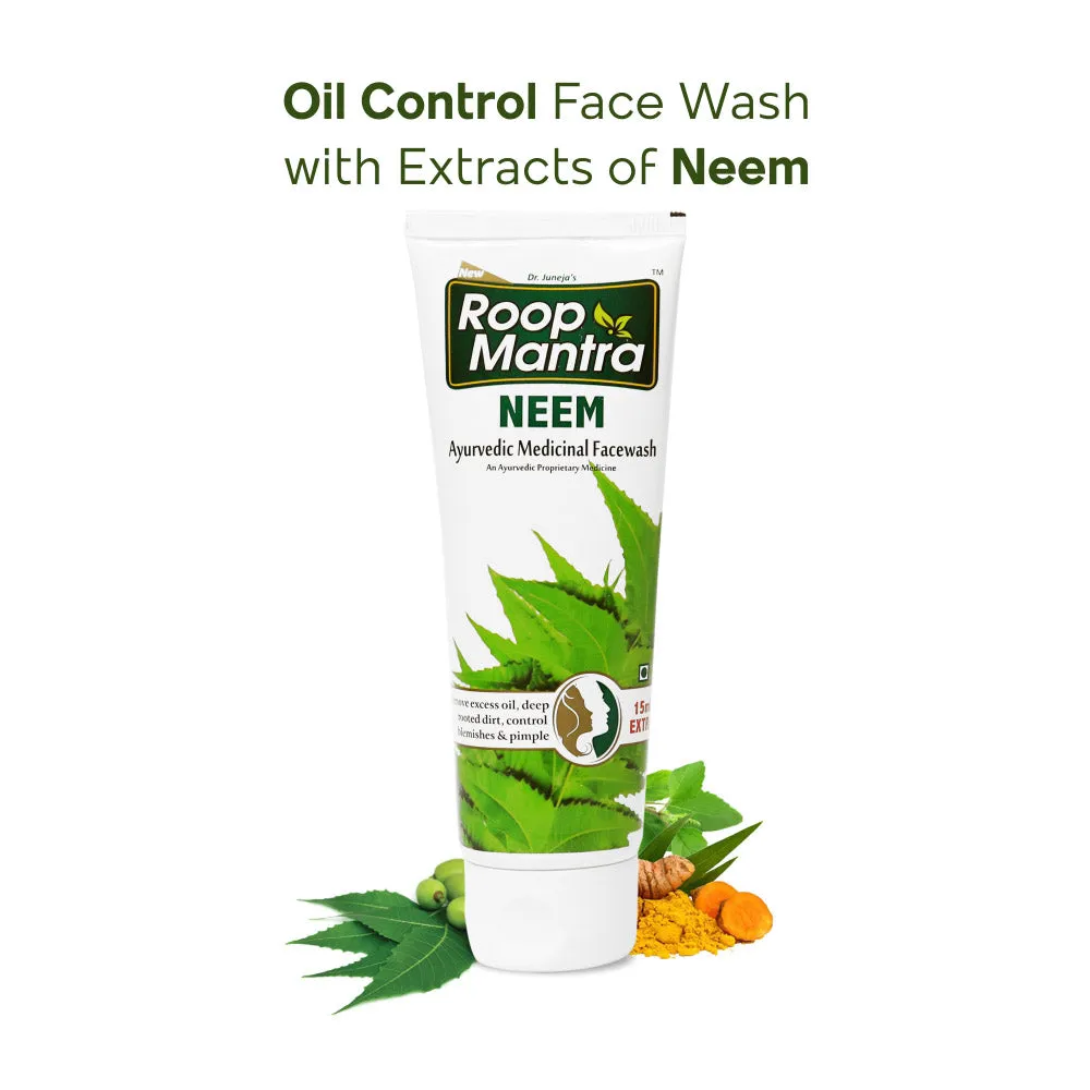 Roop Mantra Ayurvedic Neem Face Wash - 50ml