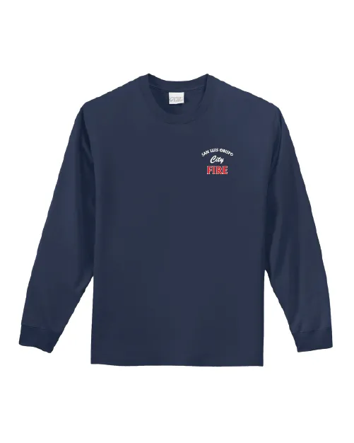 SLO Fire Dept Long-Sleeve TALL T-Shirt PRE-ORDER