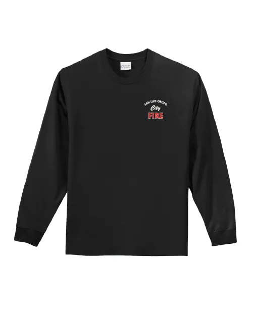 SLO Fire Dept Long-Sleeve TALL T-Shirt PRE-ORDER