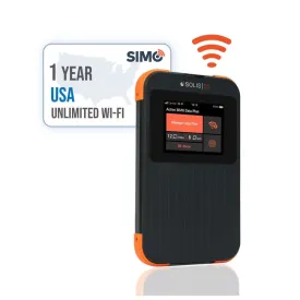 Solis 5G Hotspot   1 year of USA Unlimited Data