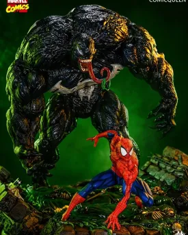 Spider-Man vs Venom 1/4 Statue